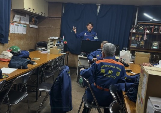 無線機取扱訓練